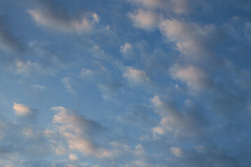 Obraz premium Soft Clouds in a Blue Sky