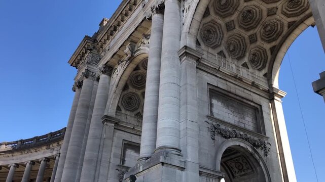 the arch of constantine in rome italy