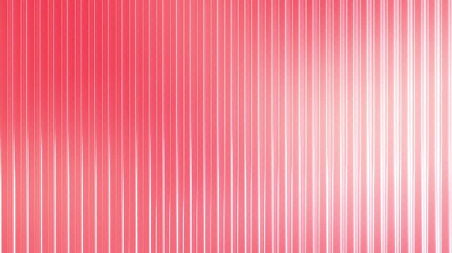 Abstract ribbed glass gradient motion background in coral pink with glossy ripple texture and soft glow. Seamless loop video for overlays and branding Background Design and Wallpaper