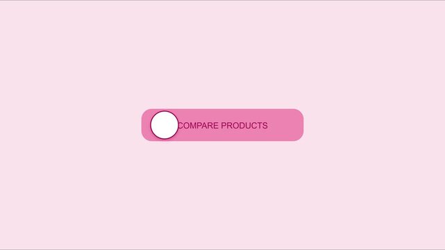 Compare products toggle switch animation: interactive ui button for e-commerce websites 4k ui animation