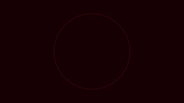 Minimalist gold star animation with circular motion on dark 4k background, motion minimalist dark background