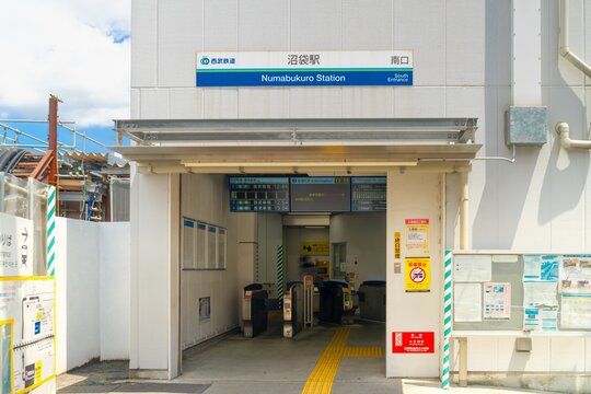西武新宿線・沼袋駅　地下工事仮設駅舎 2026