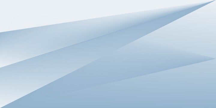 Modern light blue gray silver white abstract background. Line stripe triangle angle beam ray. Color gradient.Web banner.Geometric shape.Futuristic.Matte noise grain.Empty blank minimal template design