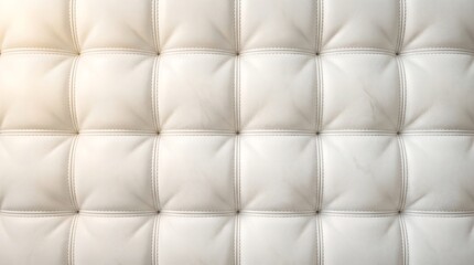 Fototapeta premium Inviting minimalist 3D abstract background featuring a pure white geometric grid that appears softly inflated like luxurious cushions.