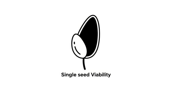 Single seed viability test concept.