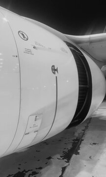 Aircraft Thrust Reverser operational check.