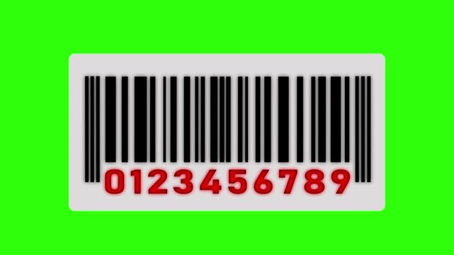 Futuristic, rapidly changing, random Bar code Generator