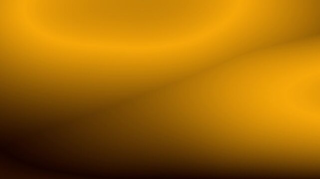 Glowing Amber Honey Liquid Glow Loop - Bright Golden Ochre Backdrop