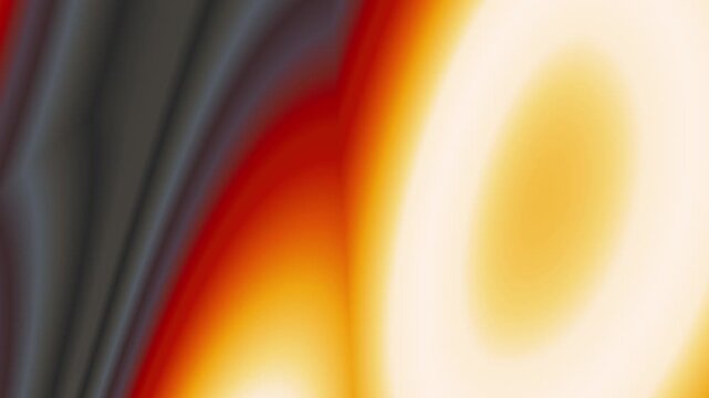 Warm Ochre Sunset Energy Gradient - Orange Red Light Wave Loop