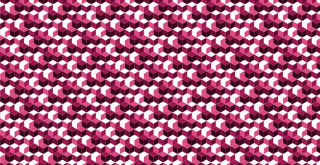 Fototapete 3D Abstract Isometric Optical Illusion Background, 3D Cube Geometric Pattern , web banner backdrop, header, digital wallpaper or event poster design  © Sandeep