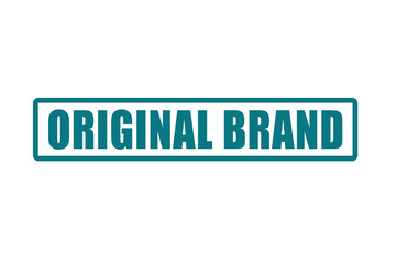 Fototapeta premium Neon style original brand sign isolated on a black background