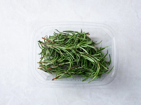 Fresh rosemary, fresh food ingredients