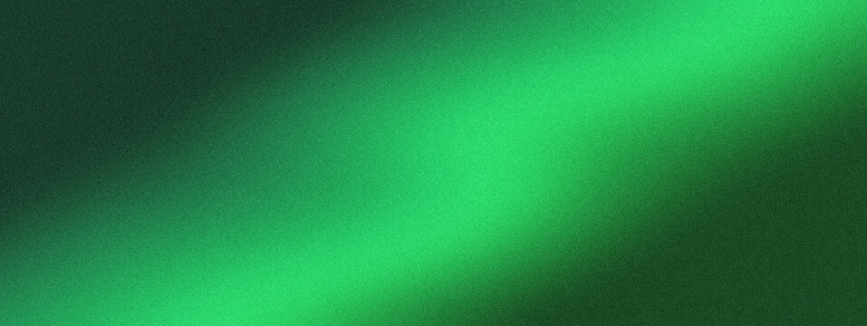 Vibrant green gradient texture with dark shadows with abstract colorful design grainy background