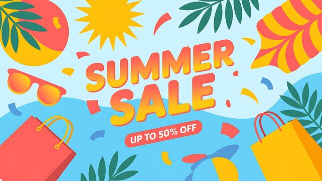 summer sale banners