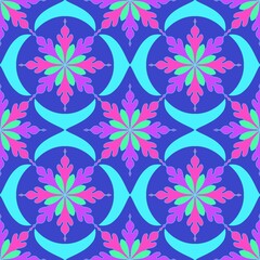 Fototapeta premium seamless floral pattern