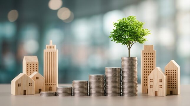 Real estate investment driving economic growth, urban regeneration, and community development.