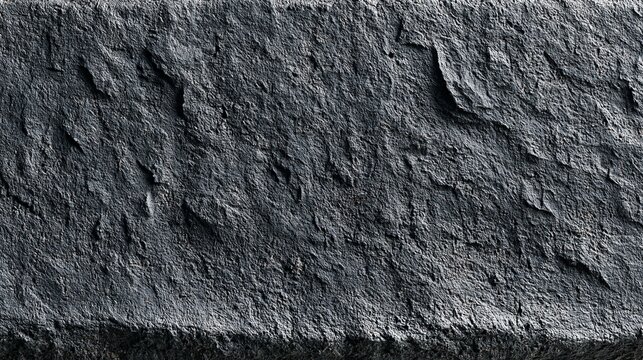 A close-up view of a rough textured slate or stone surface with a dark gray color