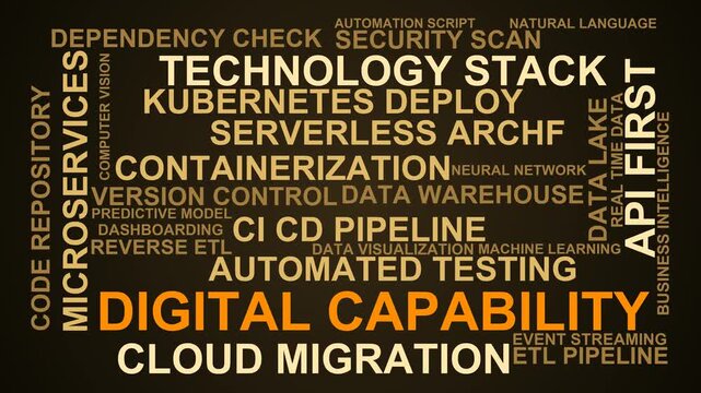 Digital Capability Word Cloud