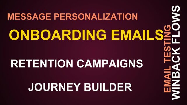 Onboarding Emails Word Cloud