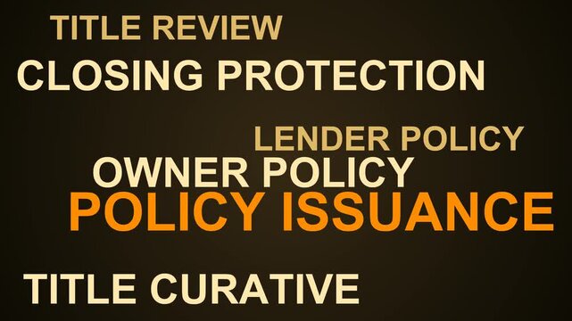 Policy Issuance Word Cloud