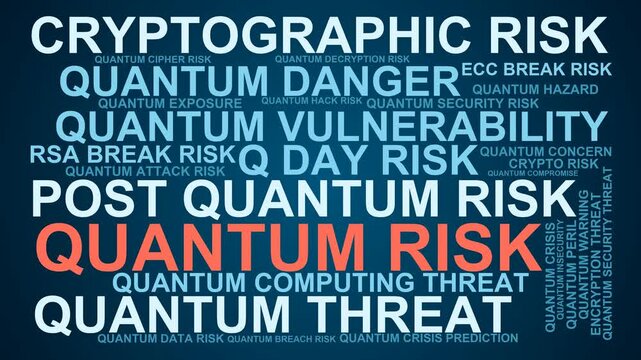 Quantum Risk Word Cloud