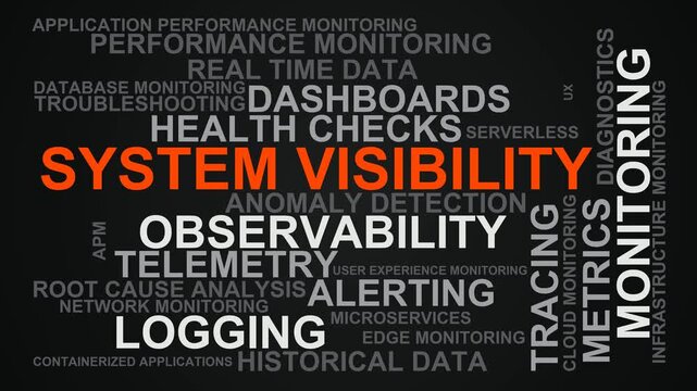 System Visibility Word Cloud