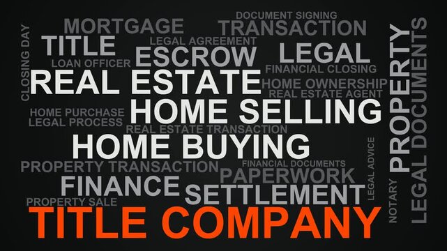 Title Company Word Cloud