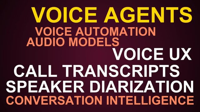 Voice Agents Word Cloud