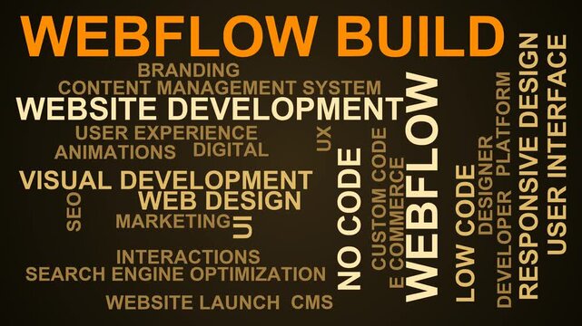 Webflow Build Word Cloud
