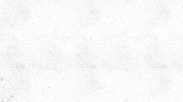 4K White Grunge Dust Loop.Vintage film overlay with noise and dirt video effect background.