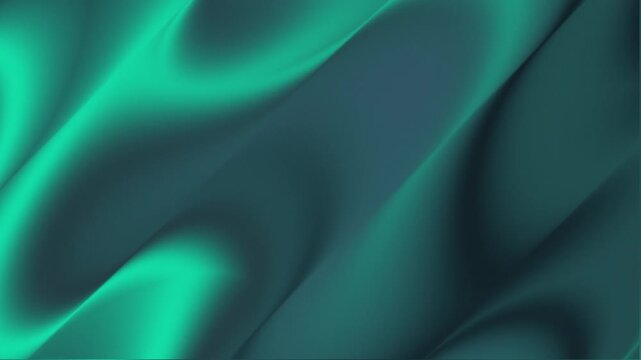 Animated background with liquid effect in aqua colors. Aesthetic background video.