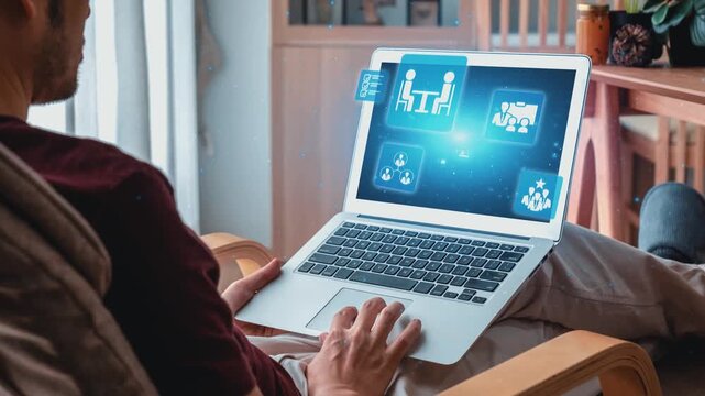 Digital recruitment and online hiring, virtual headhunting, smart recruitment platforms, talent acquisition solutions, and digital HR tools for modern workforce management. Gist