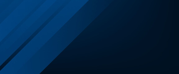 Obraz premium Abstract dark blue shapes background with wave and modern technology geometric pattern. Vector abstract graphic design banner pattern presentation background web template.