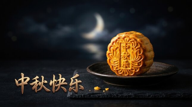 Celebrating the mid autumn festival a time for family reunions moon gazing and enjoying delicious mooncakes under the radiant silvery glow of