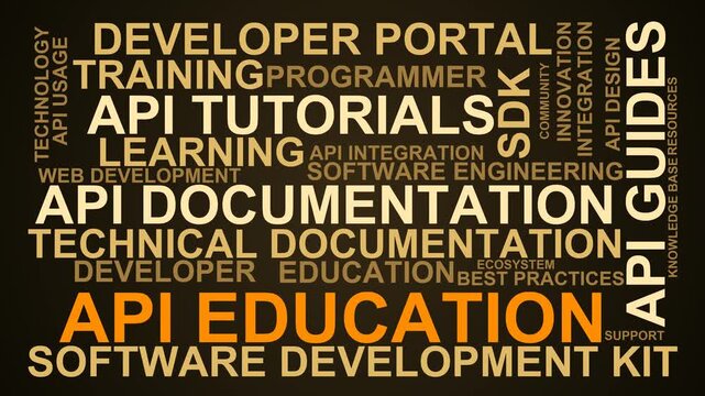 Api Education Word Cloud