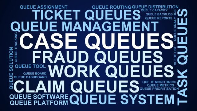 Case Queues Word Cloud