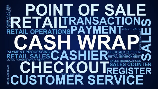 Cash Wrap Word Cloud