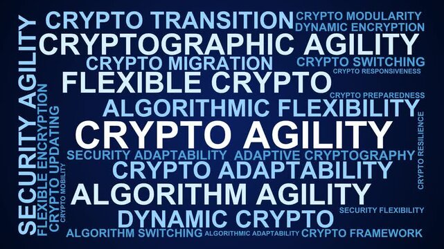 Crypto Agility Word Cloud
