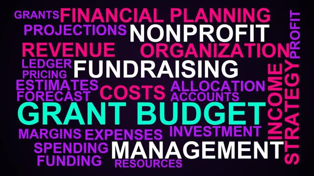 Grant Budget Word Cloud