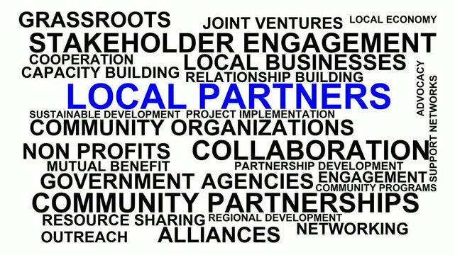 Local Partners Word Cloud