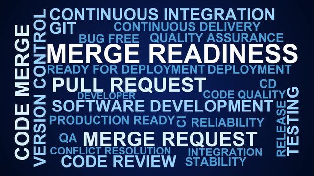 Merge Readiness Word Cloud