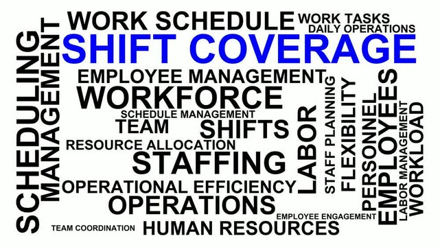 Shift Coverage Word Cloud