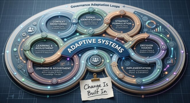Adaptive Systems Governance Adaptation Loops Demonstrating Continuous Change and Improvement