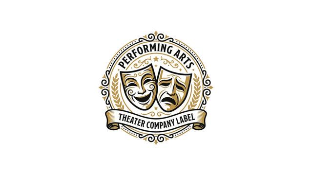 Vintage Performing Arts Theater Company Emblem