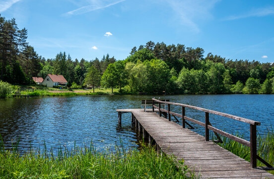 Landschaft, Wasser und Natur rund um Rheinsberg  und die Seenplatte, Rheinsberg, Brandenburg, Deutschland