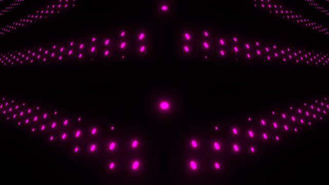 Pink Flickering Bright Lights Background VJ Loop in 4K