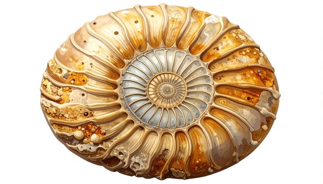 Golden wheat sheaf with decorative sun emblem.