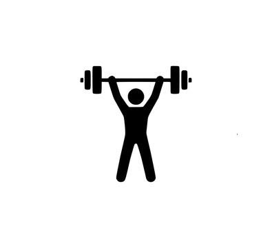 A person lifting weights in a fitness exercise routine