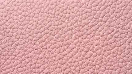 Fototapeta premium Pink Leather Texture Close-Up with Natural Grain Pattern