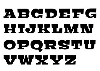 アルファベットの文字 © K